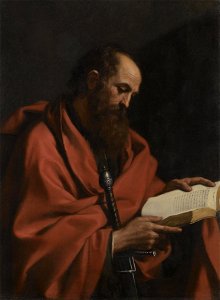 Giovanni Francesco Barbieri - Saint Paul. Free illustration for personal and commercial use.