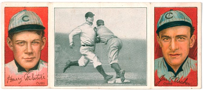 Harry McIntire-James P. Archer, Chicago Cubs, baseball card portrait LCCN2008678422