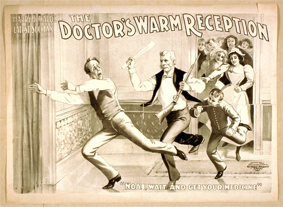 Harry Howard's latest success The doctor's warm reception LCCN2014636439