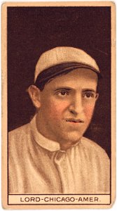 Harry Lord, Chicago White Sox, baseball card portrait LCCN2008678034