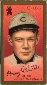 Harry McIntire, Chicago Cubs, baseball card portrait LCCN2008677463