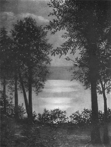 Harry Willson Watrous--The Moonpath--c1918