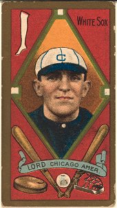 Harry D. Lord, Chicago White Sox, baseball card portrait LCCN2008677435