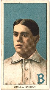 Harry Lumley, Brooklyn Superbas, baseball card portrait LCCN2008675249
