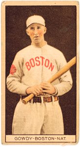 Harry Gowdy, Boston Braves, baseball card portrait LCCN2008677951