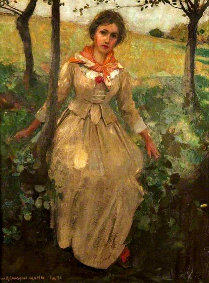 Harrington Mann - A Young Woman 1891