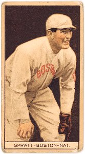 Harry Lee Spratt, Boston Braves, baseball card portrait LCCN2008677959