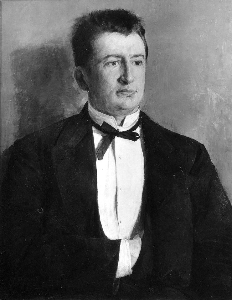 Harriet Backer - Yngvar Tank Nielsen - Norsk portrettarkiv - Riksantikvaren - N000243 (cropped)