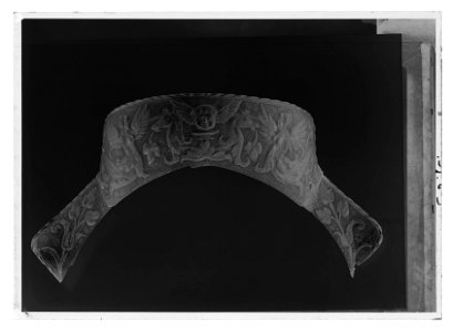 Harnesksadel, Augsburg ca 1540 - Livrustkammaren - 35302-negative