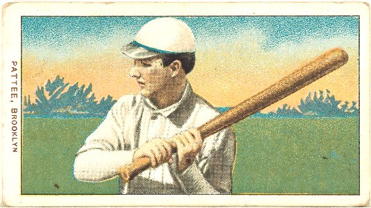Harry Pattee, Brooklyn Superbas, baseball card portrait LCCN2008675161