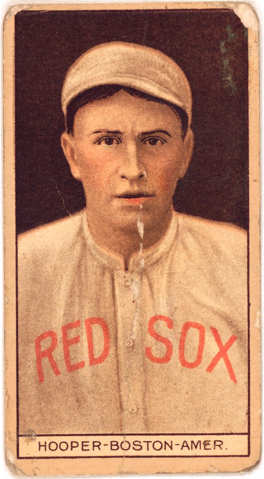 Harry Hooper, Boston Red Sox, baseball card portrait LCCN2008678016