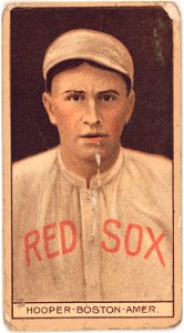 Harry Hooper, Boston Red Sox, baseball card portrait LCCN2008678016