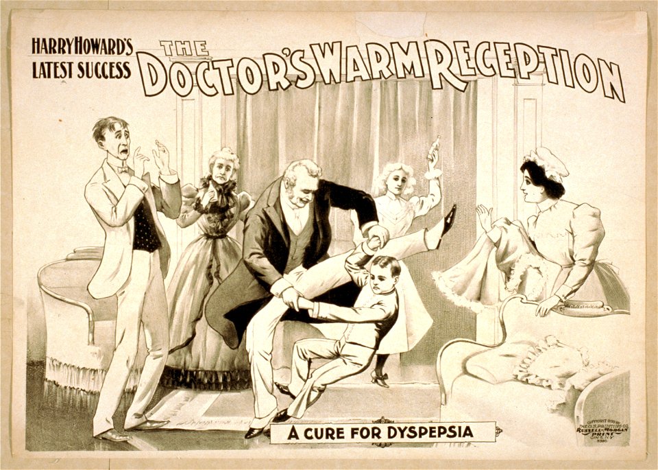 Harry Howard's latest success The doctor's warm reception LCCN2014636441
