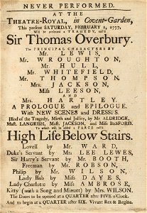 Harvard Theatre Collection - TCS 63 - Covent Garden, 1777