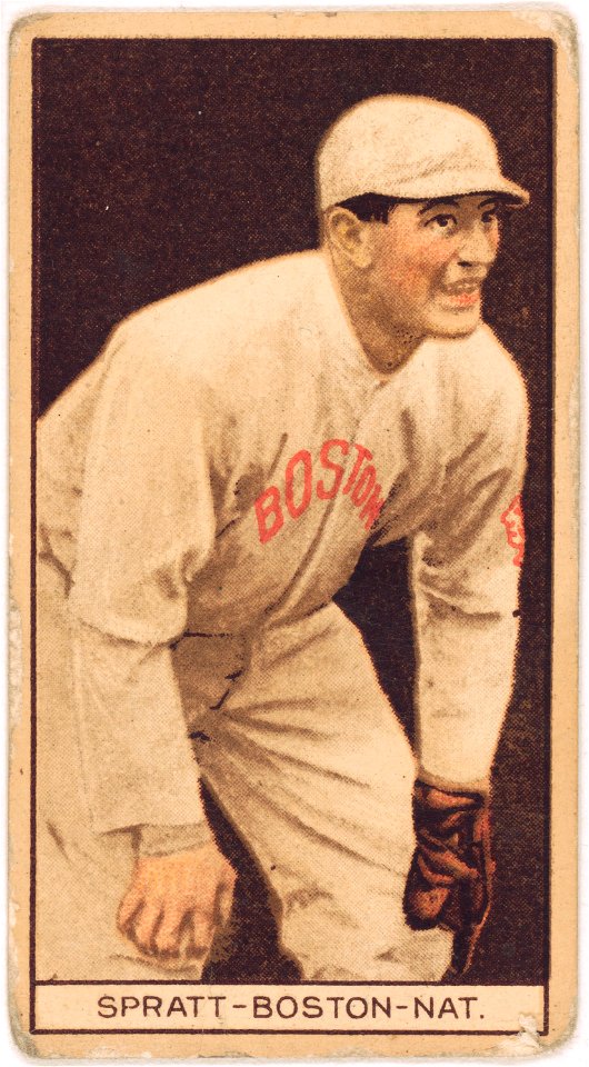 Harry Lee Spratt, Boston Braves, baseball card portrait LCCN2008677959