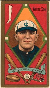 Harry D. Lord, Chicago White Sox, baseball card portrait LCCN2008677435
