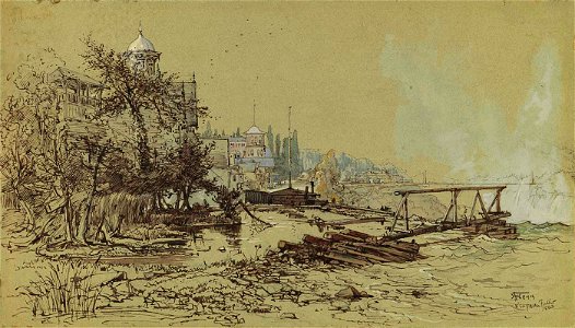 Harry Fenn - Niagara Falls - 1967.136.9 - Smithsonian American Art Museum