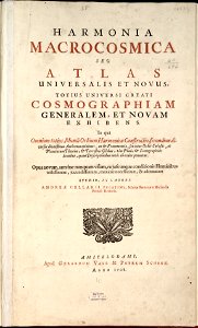 Harmonia macrocosmica, seu, Atlas universalis et novus, totius universi creati cosmographiam generalem, et novam exhibens - in quâ omnium totius mundi orbium harmonica constructio, secundum LOC 2011589506-1