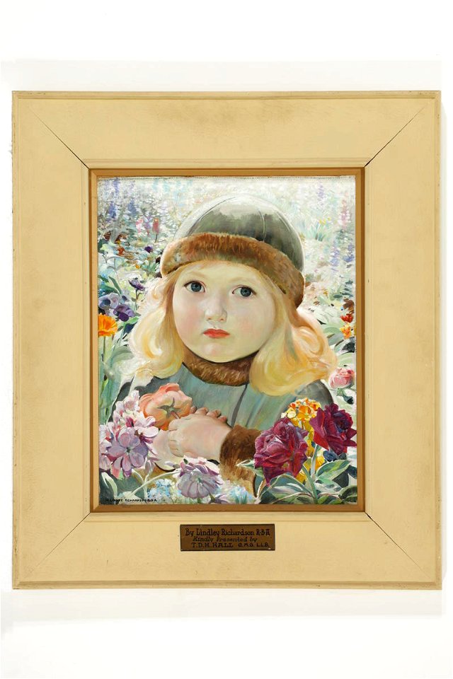 Harry Richardson - Portrait of the Artist's Daughter - Sarjeant Gallery