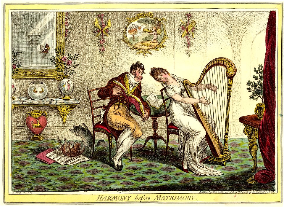 Harmony before matrimony. (BM 1868,0808.7384)