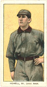 Harry Howell, St. Louis Browns, baseball card portrait LCCN2008676625