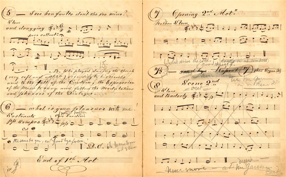 Harvard Theatre Collection - MS Thr 554, Dora