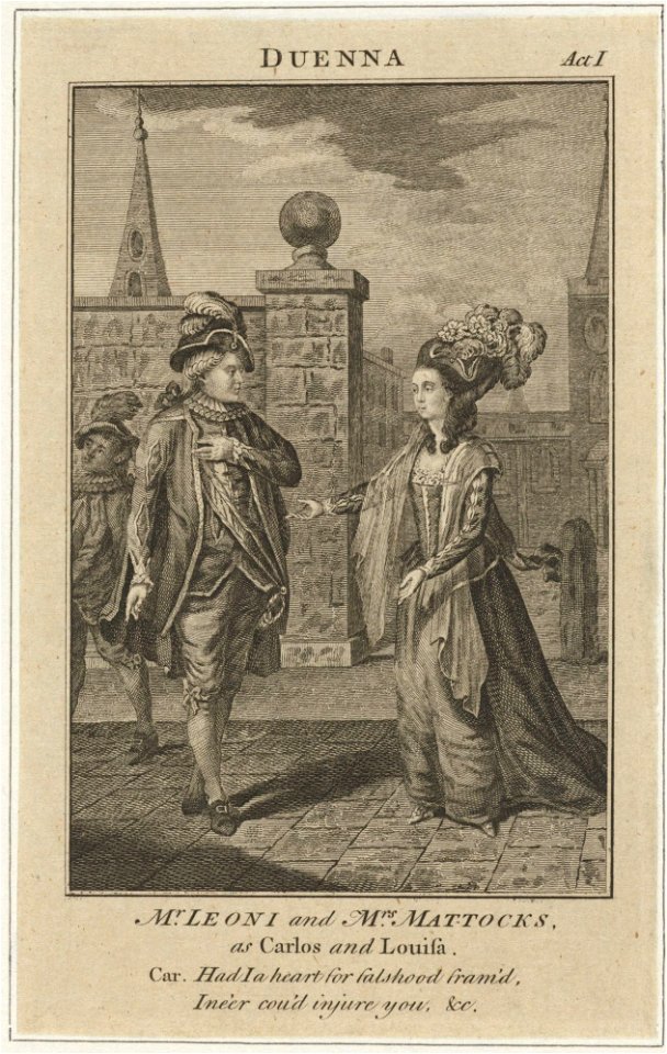 Harvard Theatre Collection - The Duenna, TCS 44