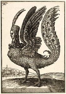 Harpy, Melchior Lorch, 1582