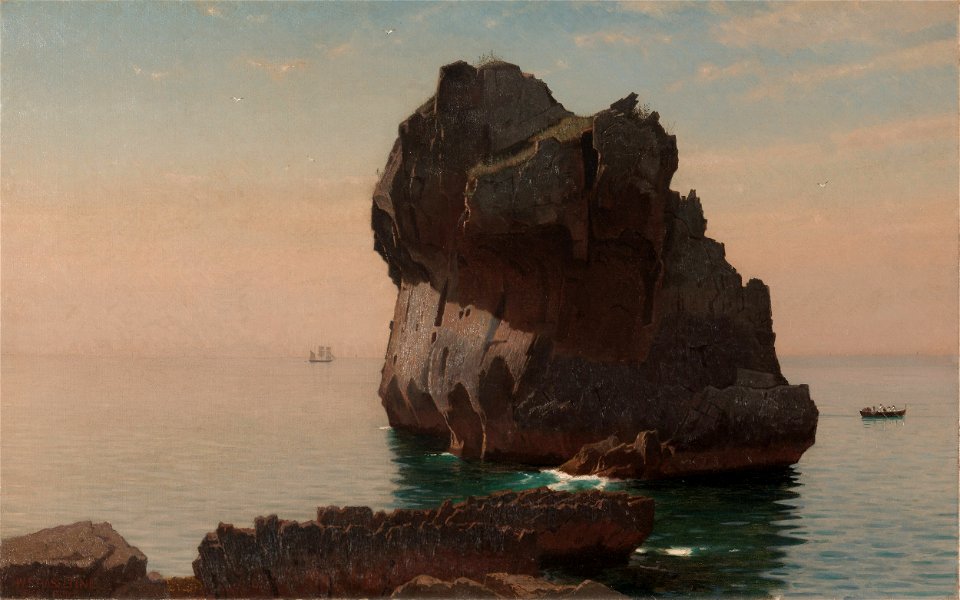 William Stanley Haseltine - Capri - 1975.4 - Cleveland Museum of Art
