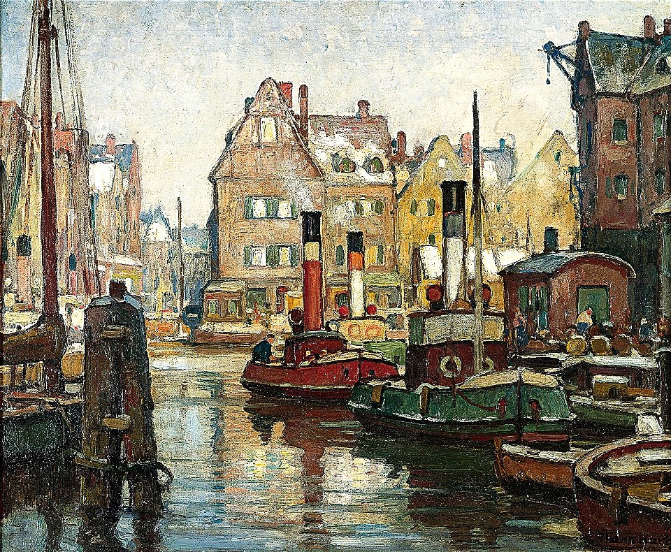 Hans Hartig - Schlepper im Hafen