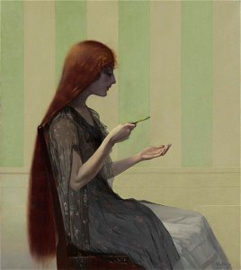 Harry Willson Watrous--The Line of Love--c1915