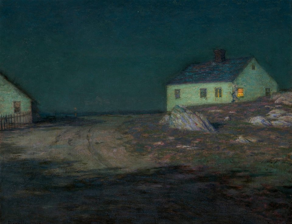 Harrison, Birge - The Harbor Light - Google Art Project