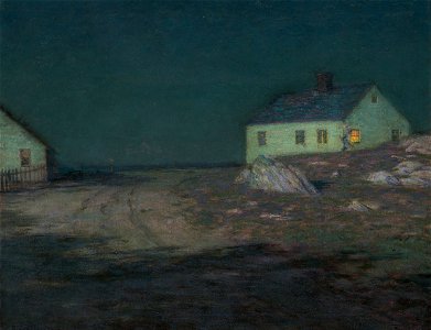 Harrison, Birge - The Harbor Light - Google Art Project