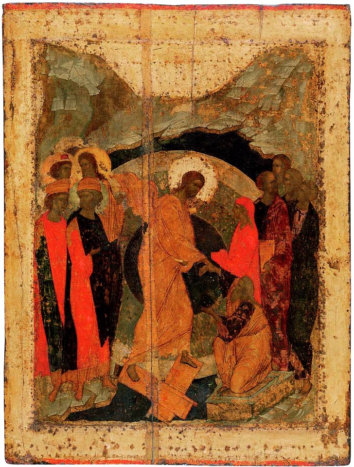 Harrowing into Hell (1420s, Sergiev Posad)