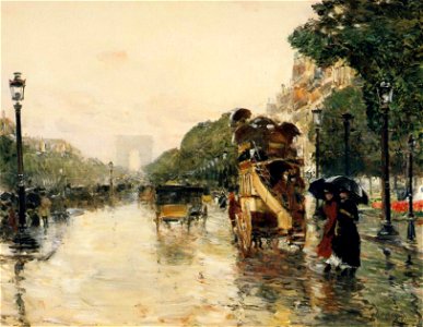 Hassam, Champs Elysees