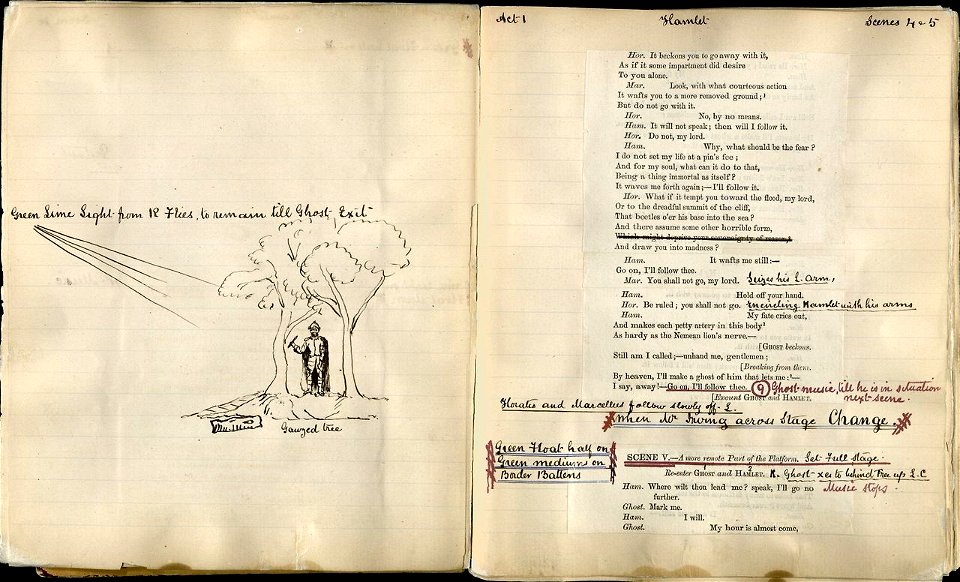 Harvard Theatre Collection - TS Promptbooks Sh 154.75, Henry Irving 1874