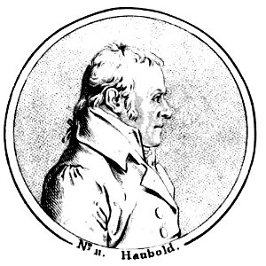 Haubold, Christian Gottlieb. Free illustration for personal and commercial use.