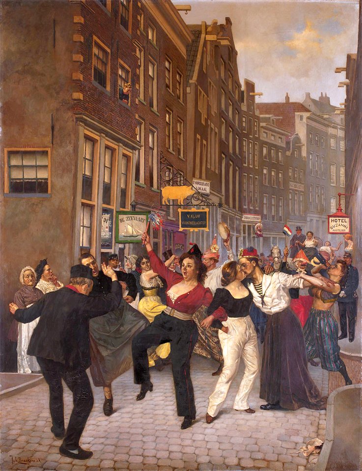 Hartjesdag, door Johan Braakensiek