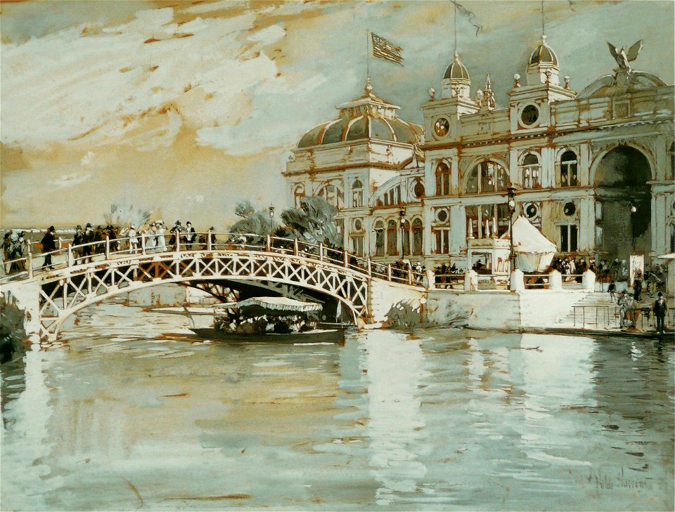 Childe Hassam - L'Exposition universelle de Chicago