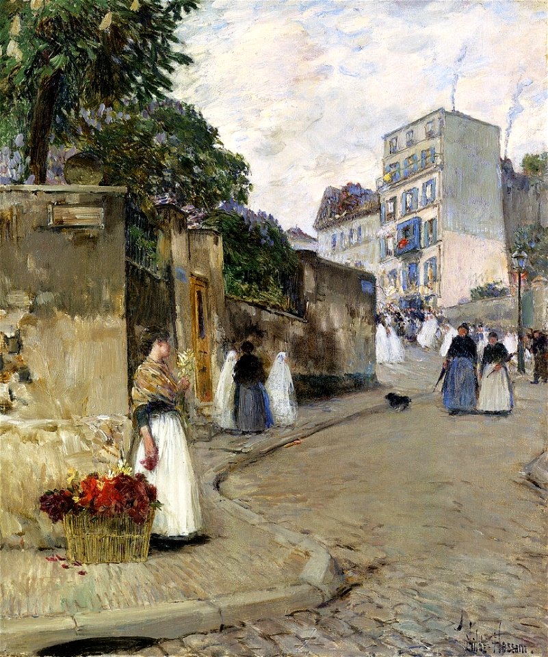 Hassam, Montmartre