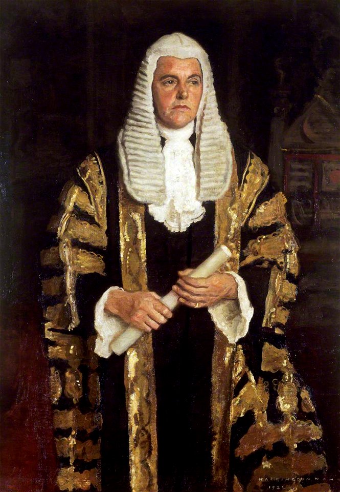 Harrington Mann - Frederick Smith, Earl of Birkenhead, Lord Chancellor 1922