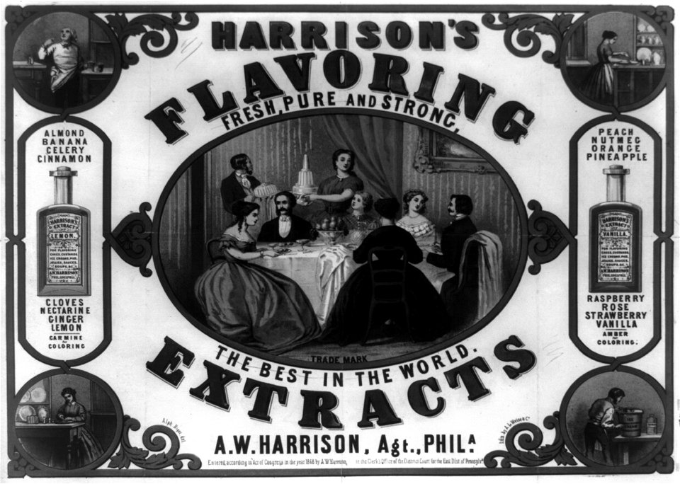 Harrison's flavoring extracts. Phila LCCN2003680539