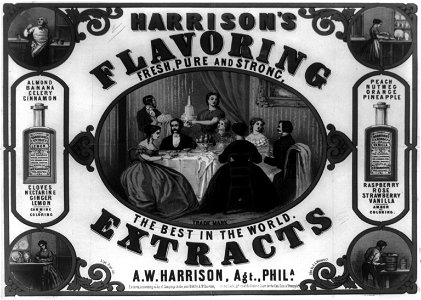 Harrison's flavoring extracts. Phila LCCN2003680539
