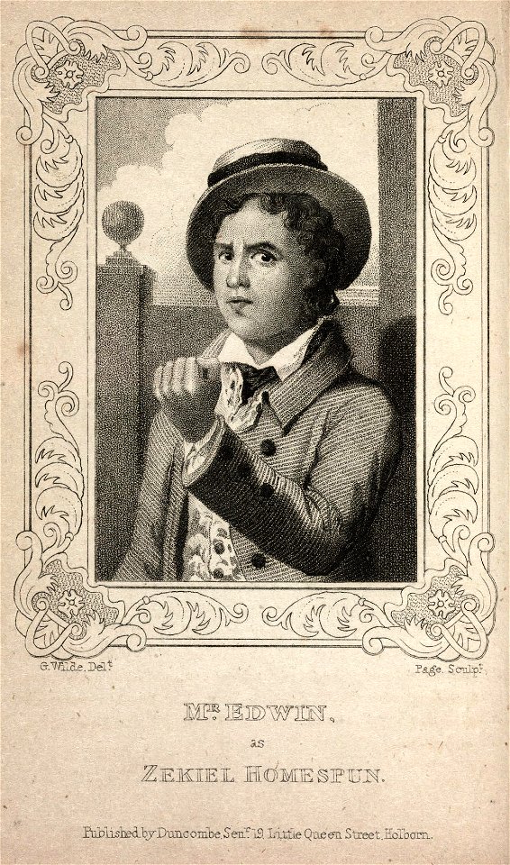 Harvard Theatre Collection - Zekiel Homespun Thr 428.25