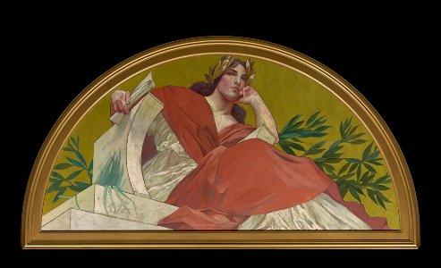 Harry Siddons Mowbray - Muse of Tragedy - 1926.107 - Yale University Art Gallery