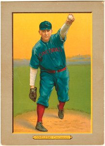 Harry Coveleski, Cincinnati Reds, baseball card portrait LCCN2007685618