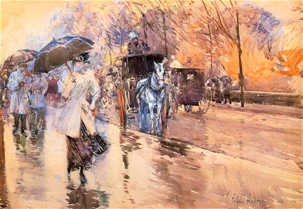 Hassam, Rainy Day