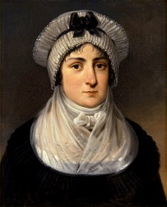 Haudebourt-Lescot - Posthumous portrait of Maria Fortunata d'Este. Free illustration for personal and commercial use.