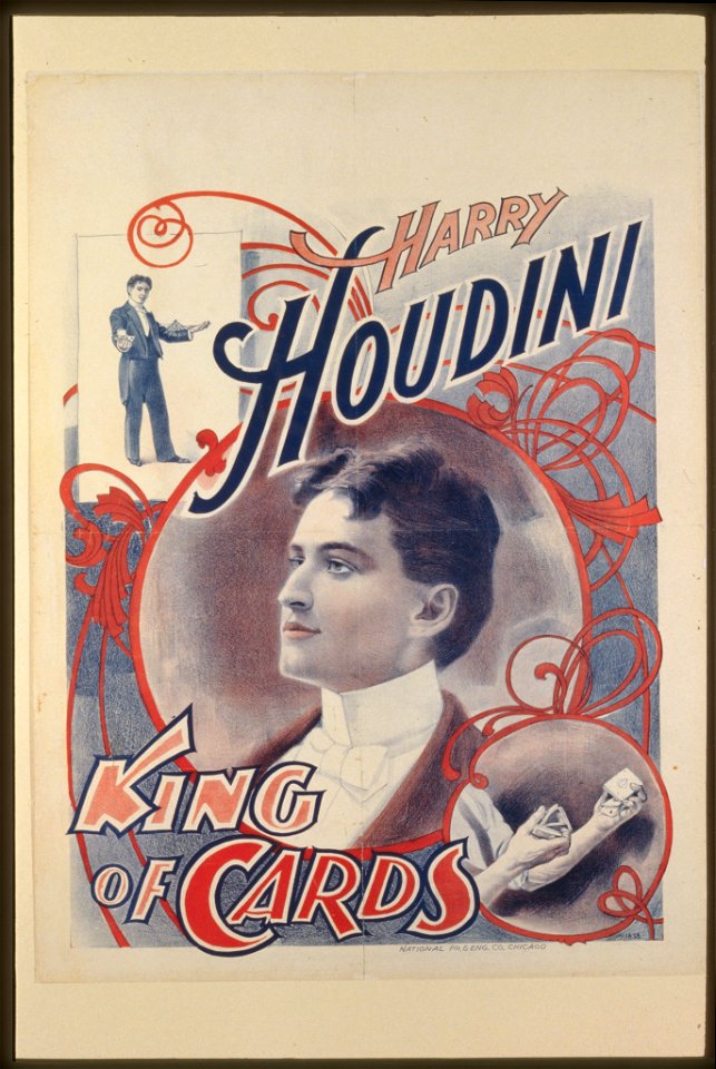 Harry Houdini, king of cards LCCN2014636910