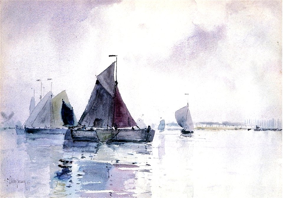 Hassam, Sailing Ship locked in Ice